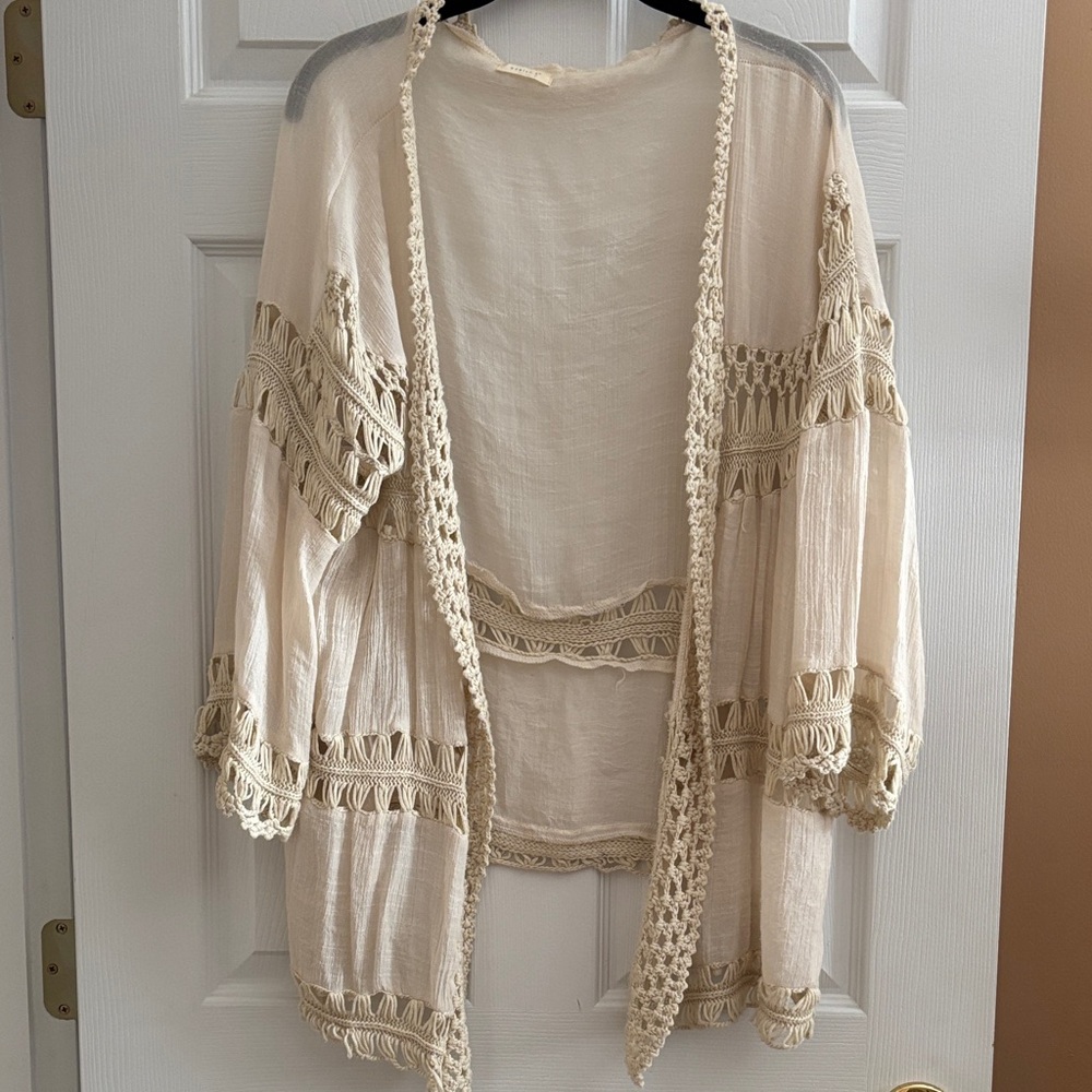 Elegant Cream Cardigan